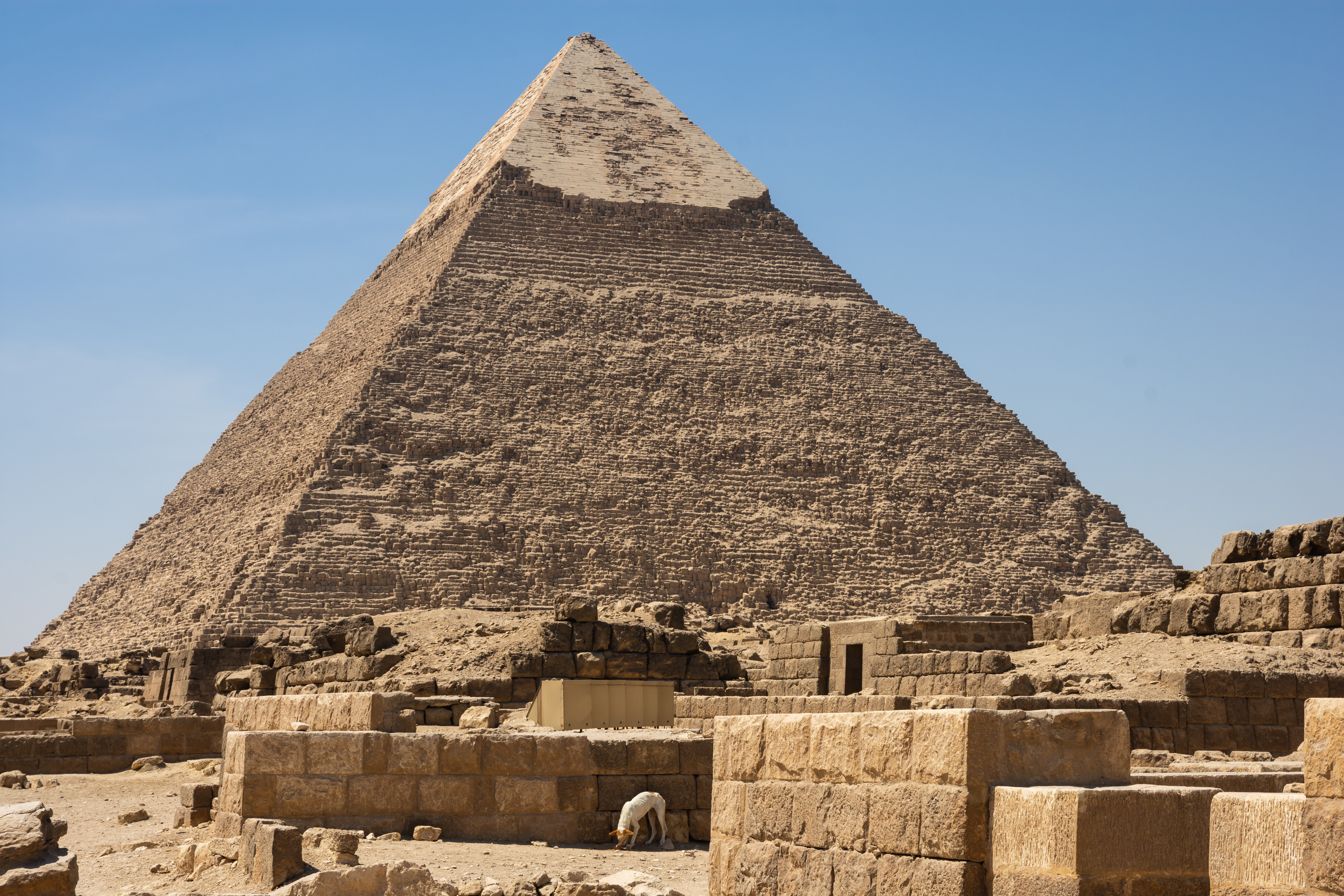 Pyramid,Of,Khafre,(also,Read,As,Khafra,,Khefren),Or,Of